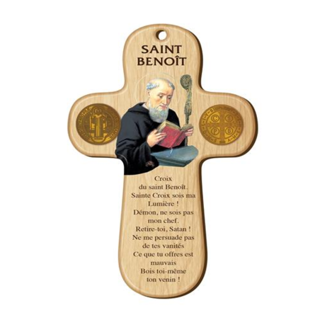 Croix en bois - Saint Benoit