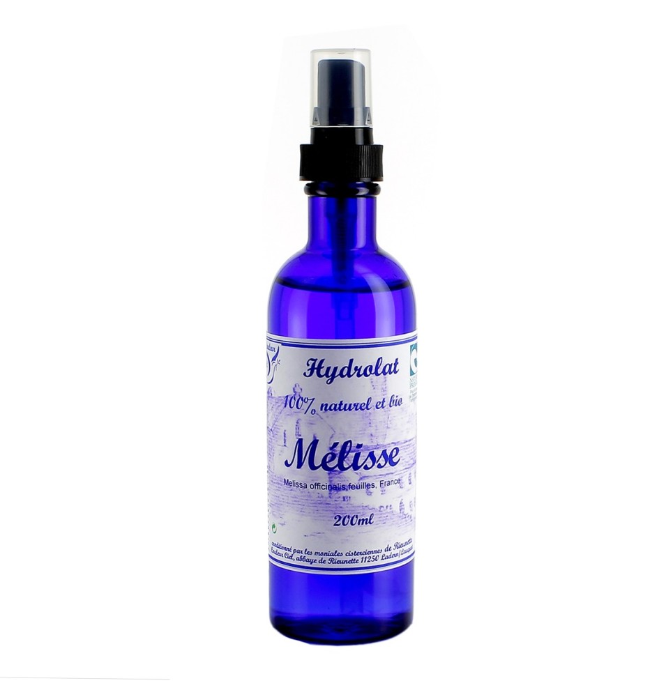 Eau florale bio de mélisse