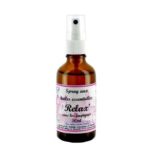 Spray d'ambiance bio Relax