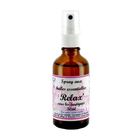 Spray d'ambiance bio Relax