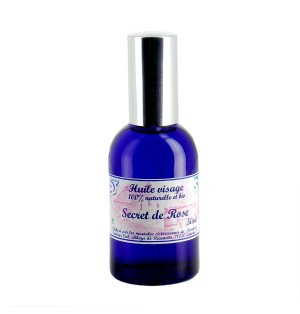 Huile végétale bio Secret de Rose pour le visage