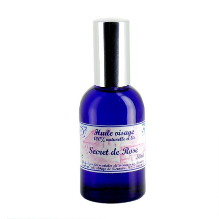Huile végétale bio Secret de Rose pour le visage