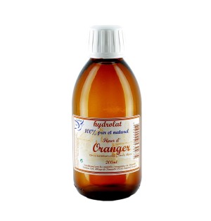Hydrolat alimentaire bio de fleur d'oranger