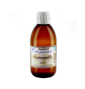 Hydrolat alimentaire bio de camomille