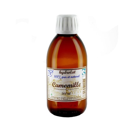 Hydrolat alimentaire bio de camomille