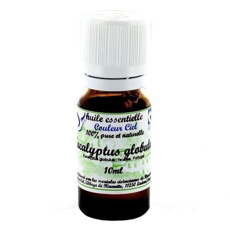 Huile essentielle bio d'eucalyptus globulus