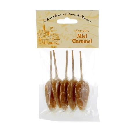 Sucettes Miel  caramel