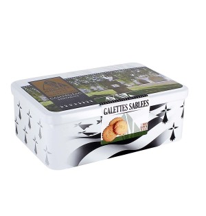 Boîte en métal de galettes sablées - 425 g | CAMPÉNÉAC (Abbaye de la Joie-Notre-Dame de)