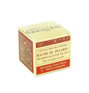 Baume du Pélerin, pommade de massage complet pour les pieds secs, échauffés et fatigués
