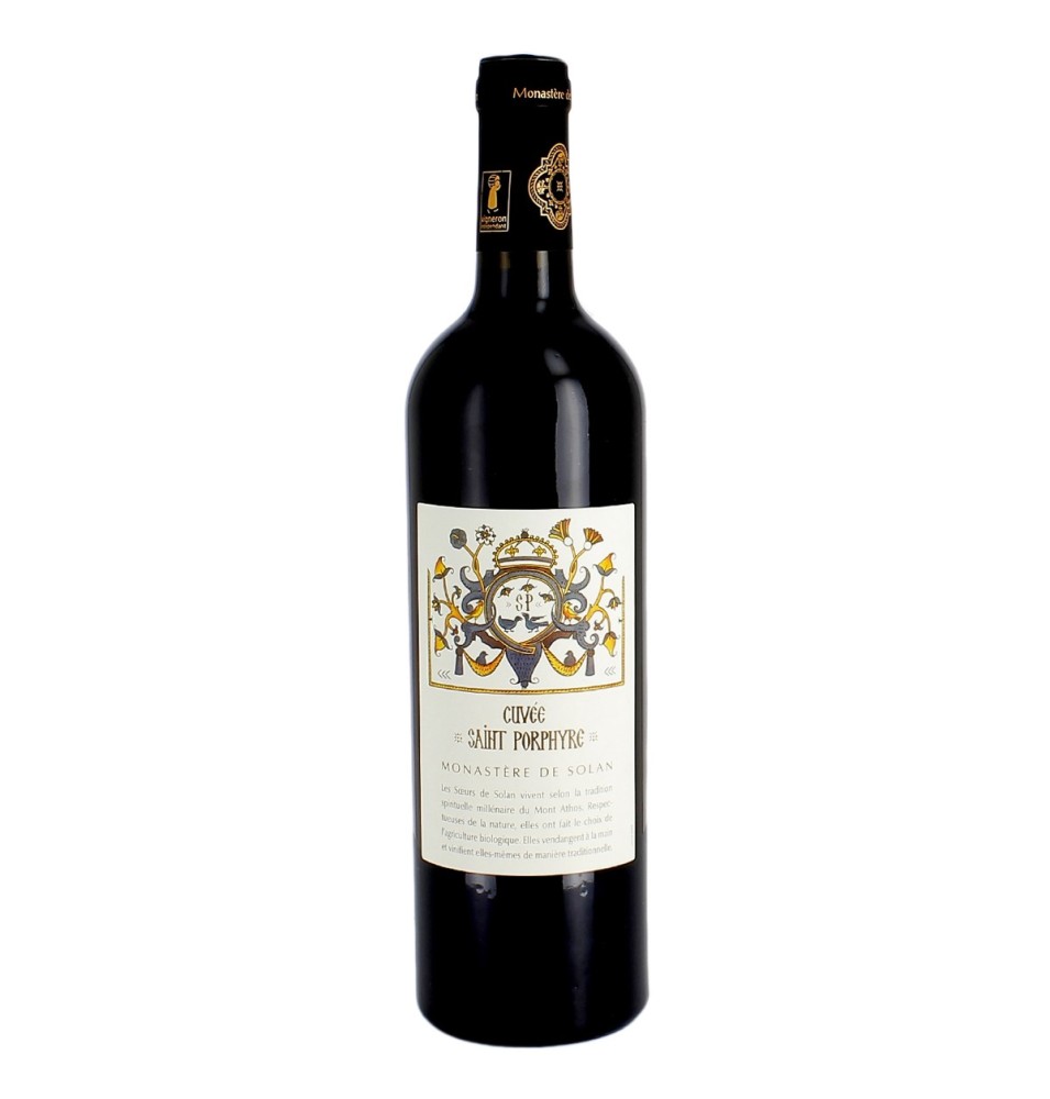 Vin rouge bio IGP Saint Porphyre