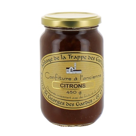 ABBAYE NOTRE-DAME DES GARDES - Confiture à l'Ancienne Citron