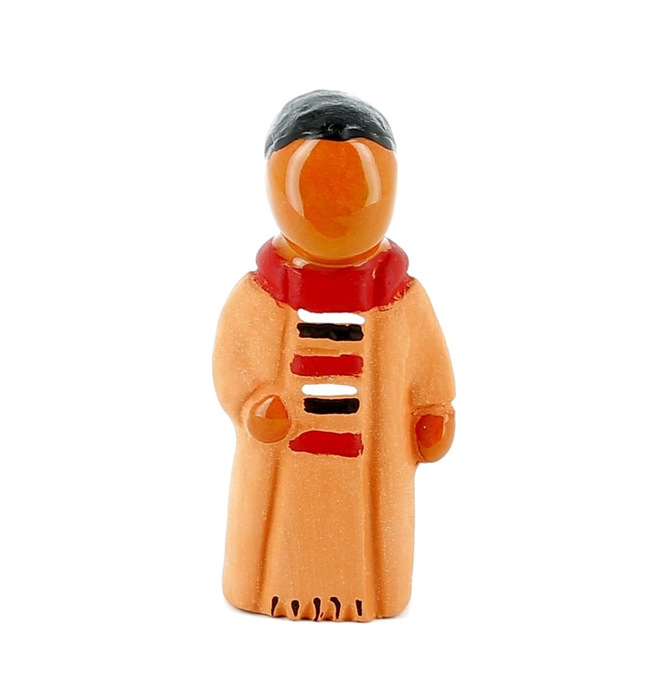 ABBAYE NOTRE-DAME DE JOUARRE - CRECHE - Joseph - Santons en céramique (6cm) N°41