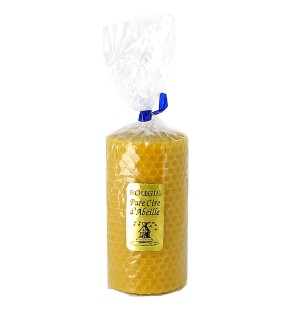 MONASTERE DE LA PAIX-DIEU - Bougie pure cire d'abeille enroulée N°2