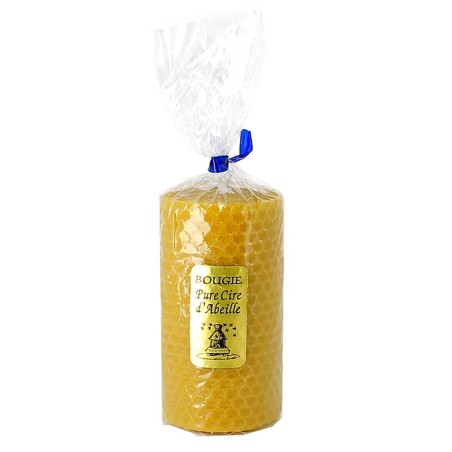 MONASTERE DE LA PAIX-DIEU - Bougie pure cire d'abeille enroulée N°2