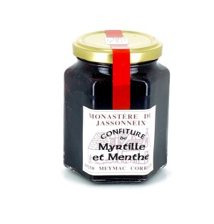 MONASTERE DU JASSONNEIX - Confiture de myrtille et menthe