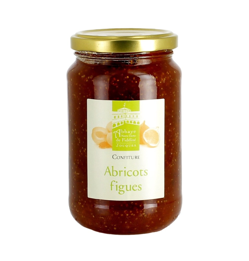 ABBAYE NOTRE DAME DE FIDELITE - Confiture d'abricots et figues
