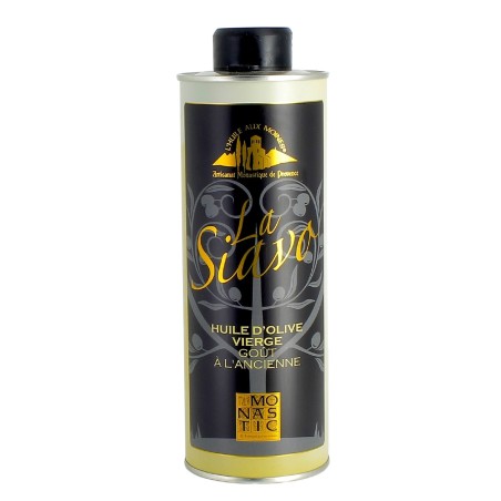 ABBAYE DU BARROUX - Huile d'olive extra vierge la Siavo (la Suave) extraite à froid 50 cl