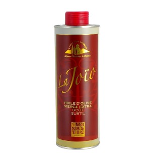 ABBAYE DU BARROUX - Huile d'olive extra vierge la Joïo (la Joie) extraite à froid, goût subtil 50 cl
