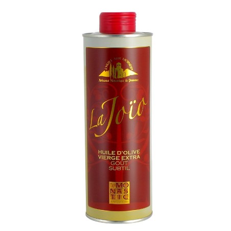 ABBAYE DU BARROUX - Huile d'olive extra vierge la Joïo (la Joie) extraite à froid, goût subtil 50 cl