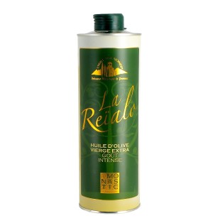 ABBAYE DU BARROUX - Huile d'olive extra vierge Reïalo 75 cl
