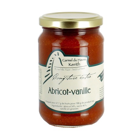 CARMEL DU HAVRE KERITH - Confiture d'Abricot / Vanille