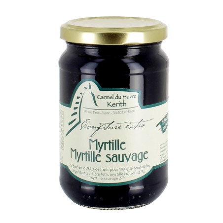 CARMEL DU HAVRE KERITH - Confiture de myrtille et myrtille sauvage