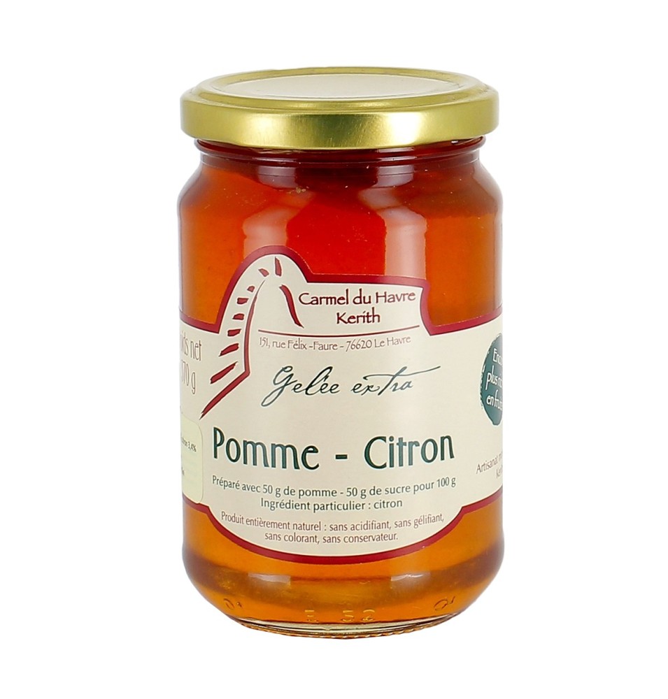 CARMEL DU HAVRE KERITH - Gelée de pomme et citron