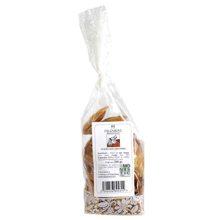 ABBAYE D'OELENBERG - Biscuits tuiles aux amandes