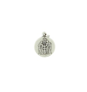 ART RELIGIEUX - Médaille argenté Sainte Famille