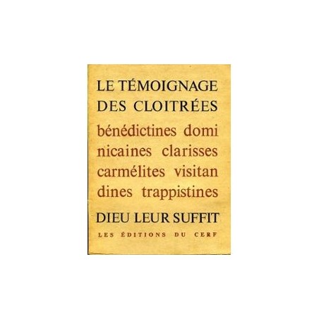 Le mystère monastique, un moine bénédictin