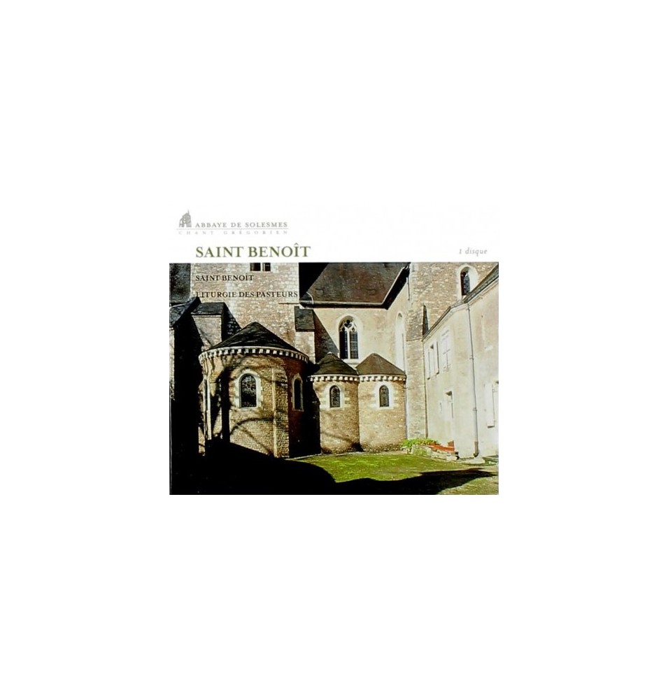 Saint-Benoît - Liturgie des pasteurs (CD)