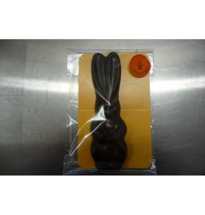 Lapin de pâques au chocolat noir