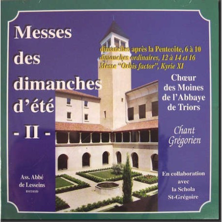 Messes des dimanches d'été II
