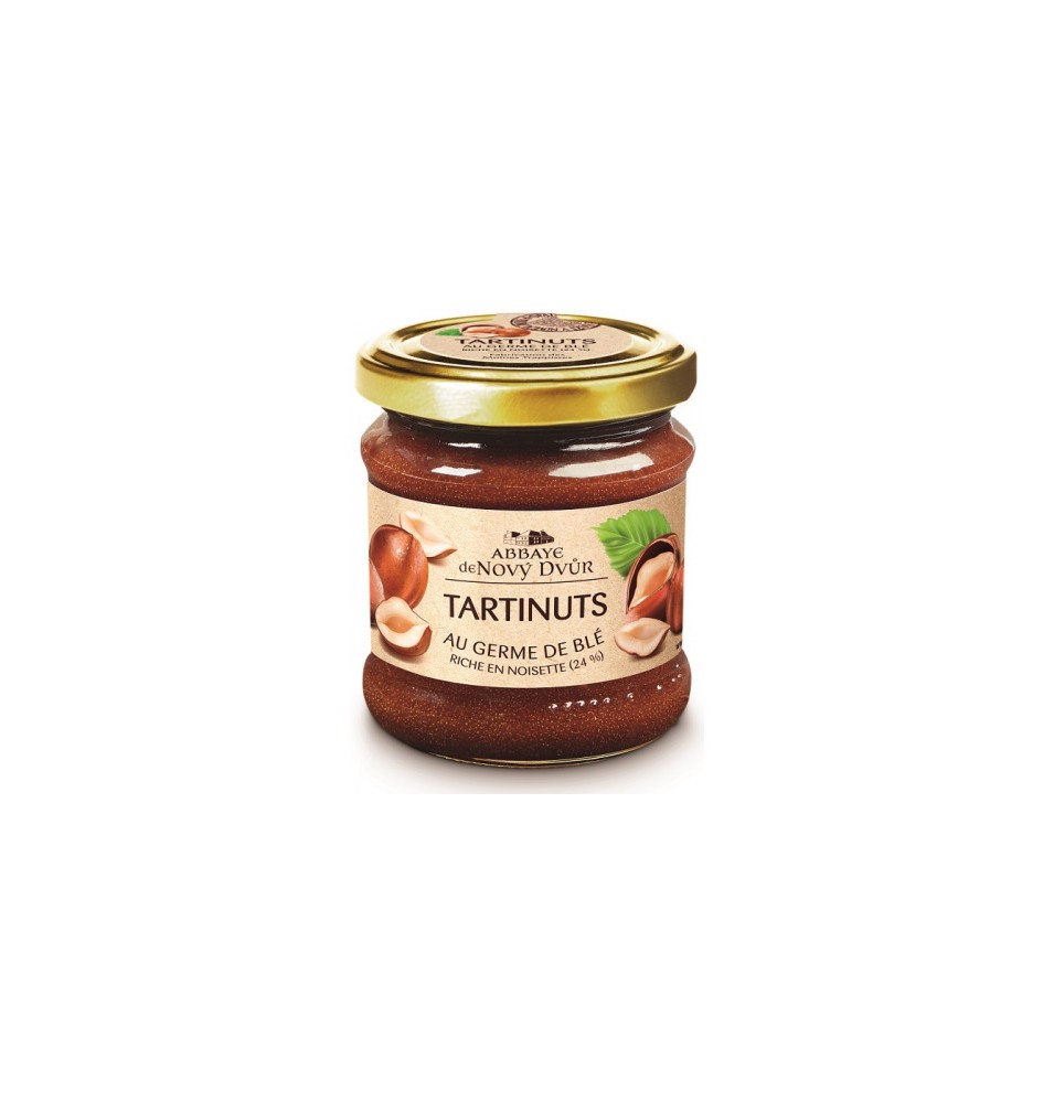 Tartinuts pate à tartiner noisettes caramel germe de blé