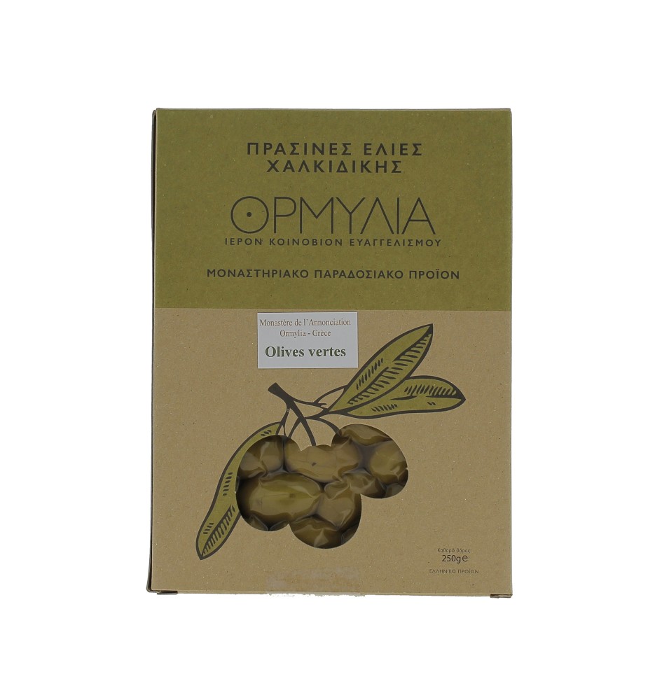 Olives Vertes bio 250 g 