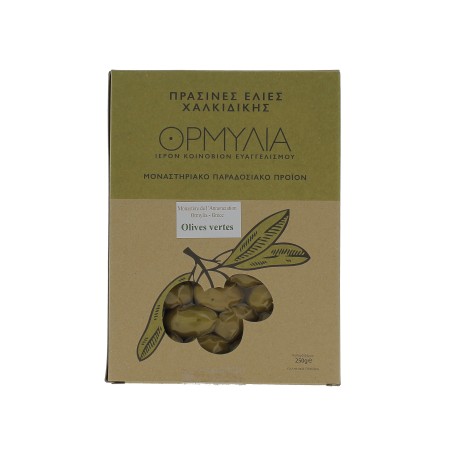 Olives Vertes bio 250 g 