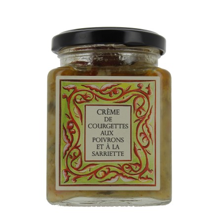 Crème de Courgettes aux Poivrons et à la Sarriette bio