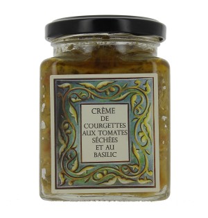 Crème de Courgette aux Tomates séchées au Basilic bio