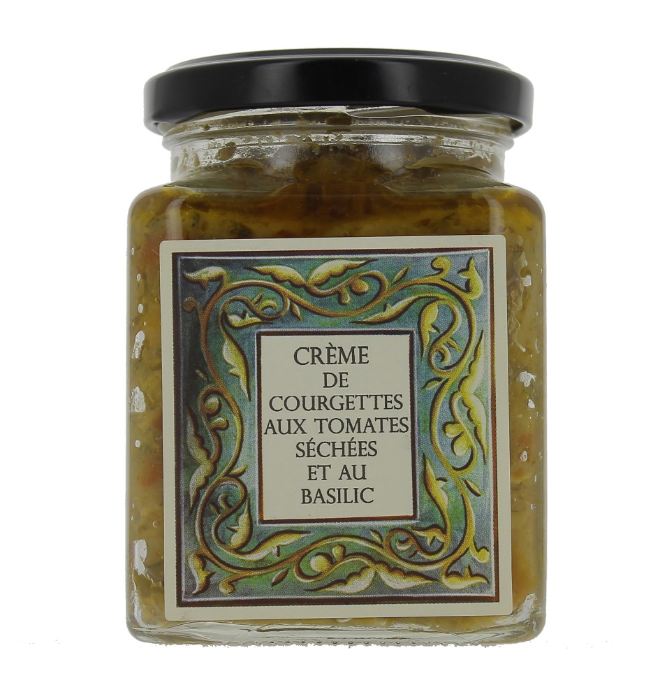Crème de Courgette aux Tomates séchées au Basilic bio