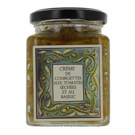Crème de Courgette aux Tomates séchées au Basilic bio