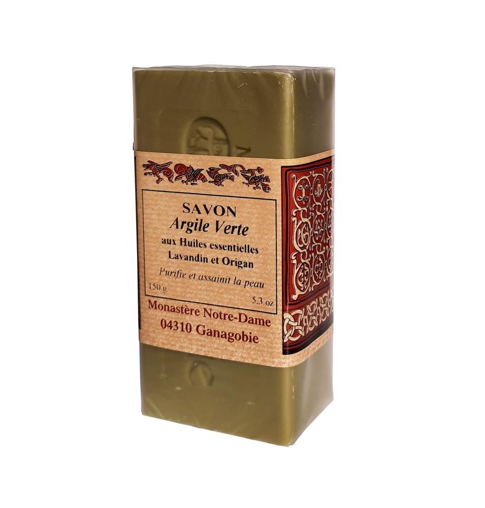 Savon Bien-être Argile verte et huiles essentielles