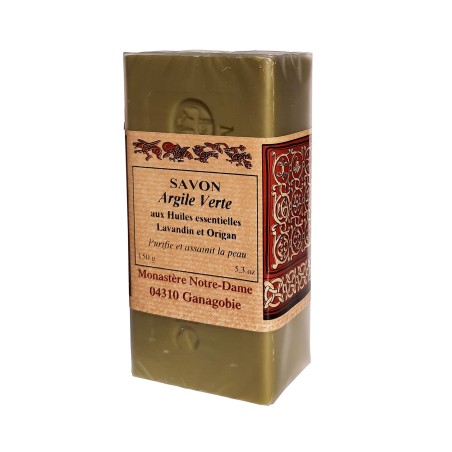 Savon Bien-être Argile verte et huiles essentielles