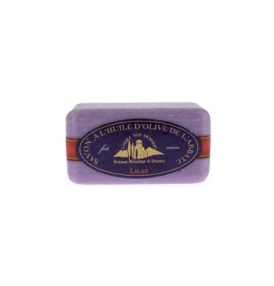 Savon à l'huile d'olive de l'abbaye : Lilas