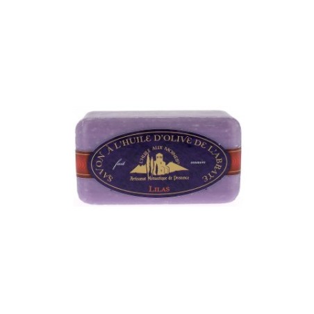Savon à l'huile d'olive de l'abbaye : Lilas