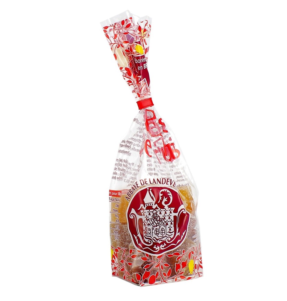 ABBAYE DE LANDEVENNEC -  Assortiment de pâtes de fruits en sachet