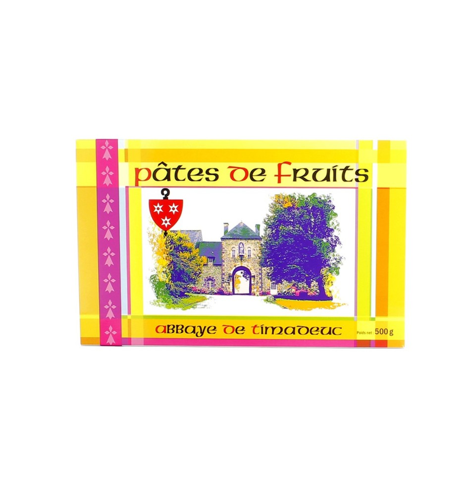 Pâtes de Fruits légères et fondantes - 500 g | TIMADEUC (Abbaye Notre-Dame de)