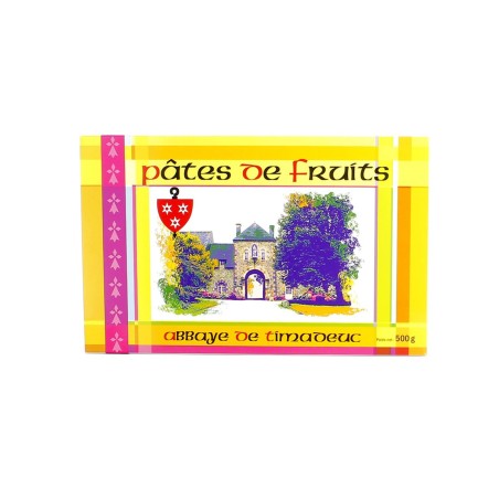 Pâtes de Fruits légères et fondantes - 500 g | TIMADEUC (Abbaye Notre-Dame de)