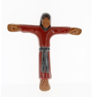 Statuette murale Christ Rédempteur (20 cm)