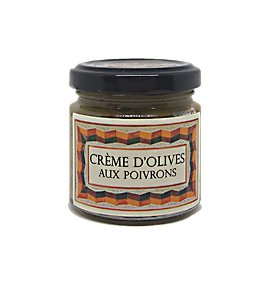 Crème d'olive aux poivrons