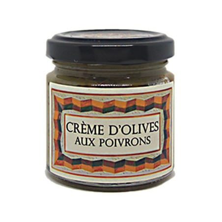 Crème d'olive aux poivrons